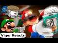 Viger Reacts To SMG4 S Mario Opens A Can Of Beans