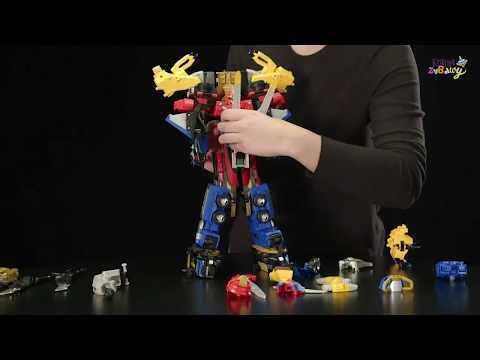 Hasbro Power Rangers Beast Morphers Konwersja do Ultra Zord - E5920 E5921 E5922 E5923 E5924