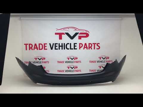 Fits Audi A4 2008-2012 Saloon Rear Bumper Primed With Pdc Not S-Line Models video