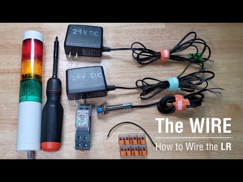 How To Wire an LR-02 Tower (24V DC)