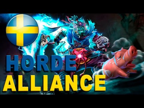 Alliance vs HORDE SWEDEN WAR WESG HIGHLIGHTS Dota 2