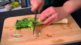 Fondue de poireau toute simple