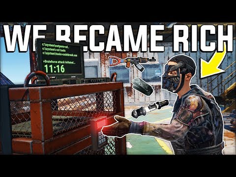 TAKING The RUST LARGE OIL RIG And RUST CARGO SHIP For CRAZY LOOT - Rust Vanilla Gameplay