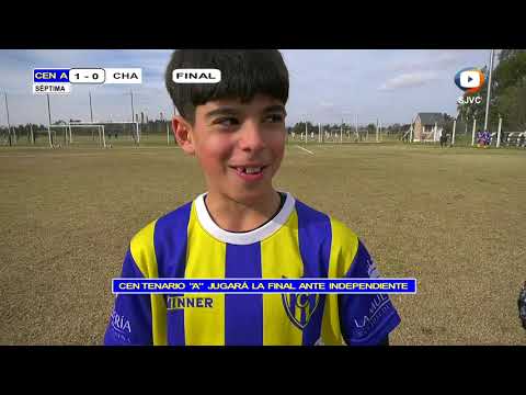 La 7ma División de Centenario venció a Chañarense 1 a 0 y jugará  la Final con Independiente