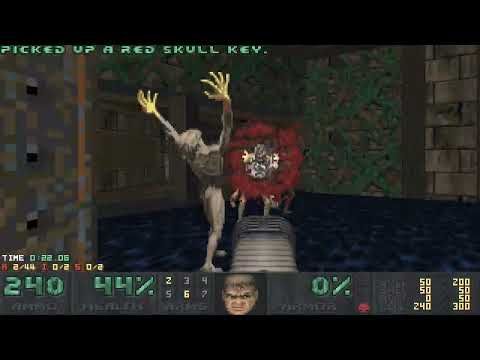 Doom 2 - Late Night Escapism Travel Map02 Pacifist in 0:31.97