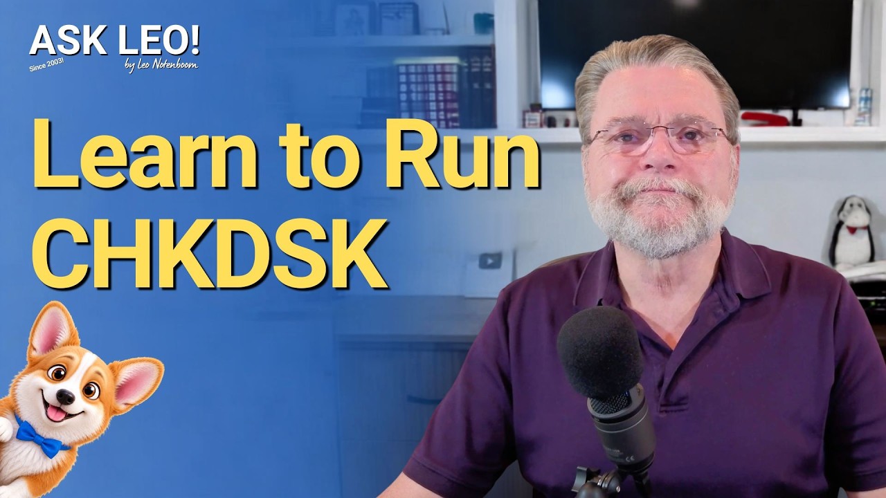 Checking and Repairing a Disk with CHKDSK