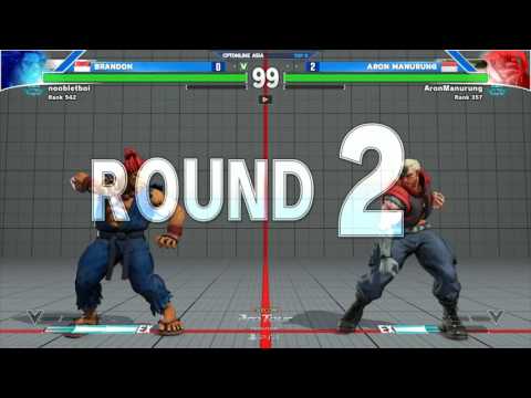 SFV: Brandon vs Aron Manurung - CPTO Asia 3 Top 8 - CPT2017