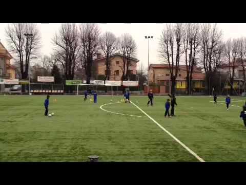 Andrea con esordienti 2002