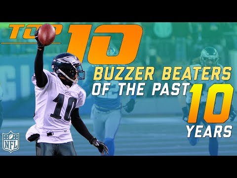 Top 10 Buzzer Beaters from the Past 10 Years | NFL Highlights
