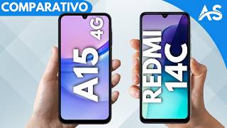 Samsung A15 4G vs Redmi 14C - Comparativo