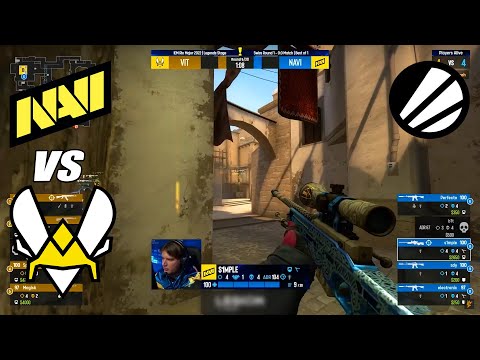 S1MPLE VS ZYWOO DUEL! - NaVi vs Vitality - HIGHLIGHTS - IEM Rio Major 2022 l CSGO