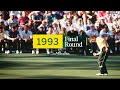 1993 Masters Tournament Final Round Broadcast