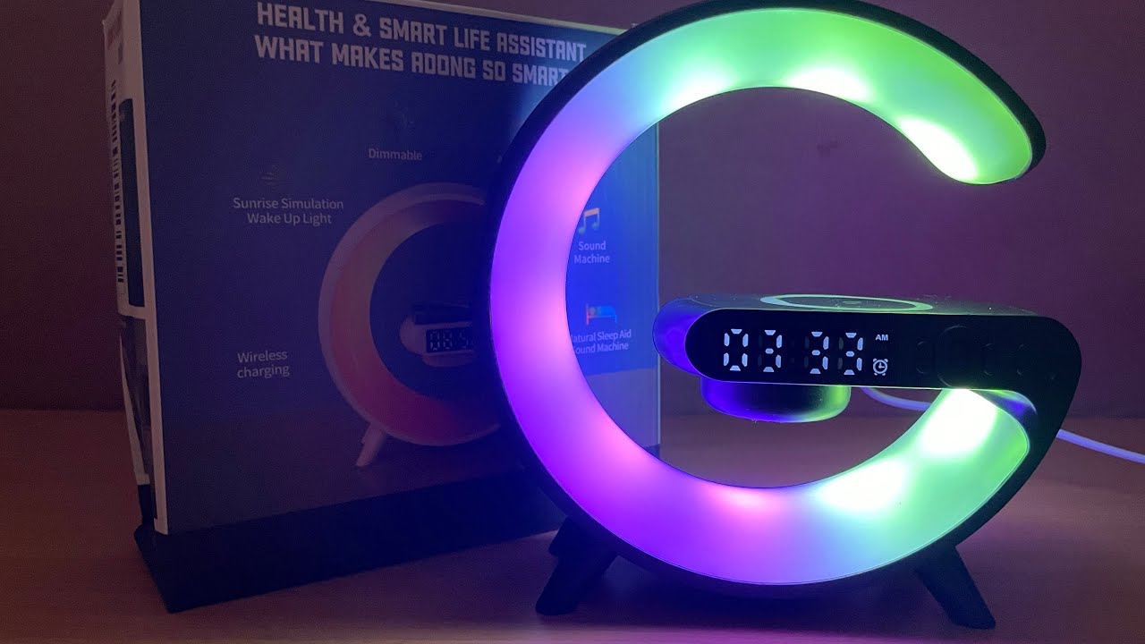How to set the time and alarm clock with this G63 Smart Light Sound Machine. UNBOXING & TEST