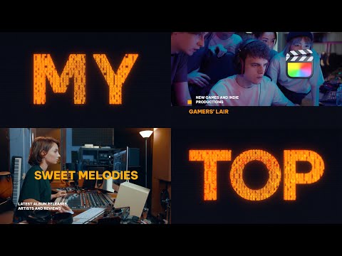 Top 5 Modular Template for Final Cut Pro — MotionVFX