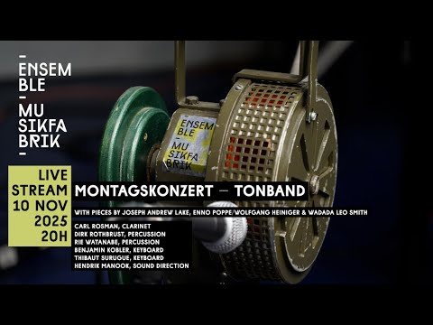 Montagskonzert – Tonband