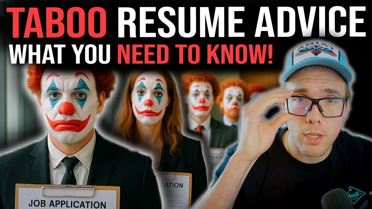 TABOO RESUME ADVICE - WHAT YOU NEED TO KNOW!