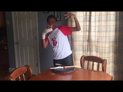 Amazing 12 year old Drummer plays Snare solo with broken finger from Atlanta Drum Academy