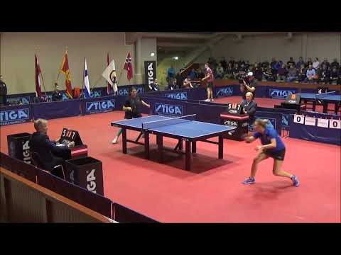 MALOBABIC Ivana (CRO) vs DONNER Marina (FIN)|European Championships Teams STAGE 1 15-16.10.2022