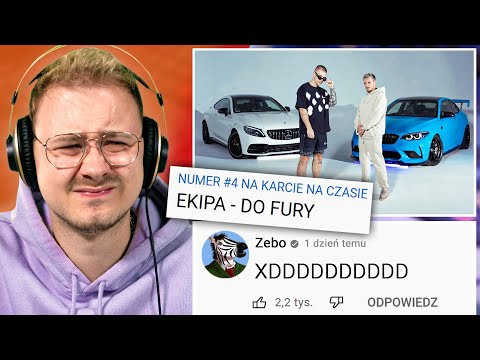 OCENIAM PIOSENKI POLSKICH YOUTUBERÓW - EKIPA - DO FURY, KALUCH x COVIN - LV