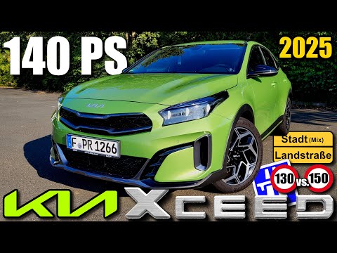 2025 Kia XCeed 1.5 T-GDI (140 PS) GT-line - Real - Verbrauch Test - Reichweite Infos Review deutsch