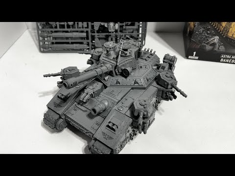 Warhammer 40,000 Baneblade with u￼pgrades
