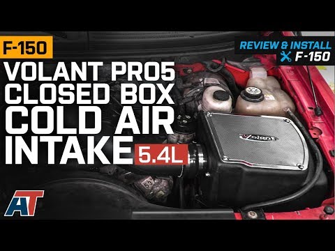2004-2008 F150 Volant Pro5 Closed Box Cold Air Intake 5.4L Review & Install