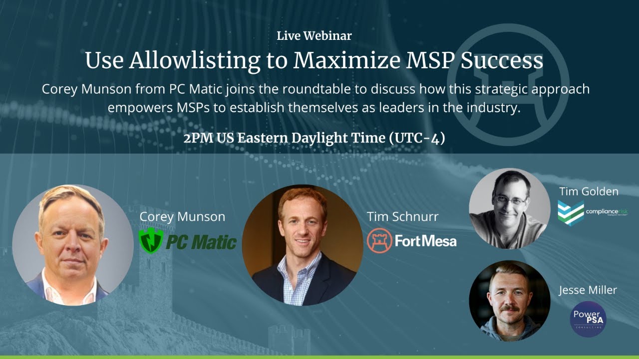 Use Allowlisting to Maximize MSP Success