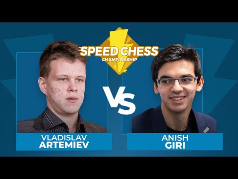Vladislav Artemiev vs Anish Giri | Speed Chess Championship