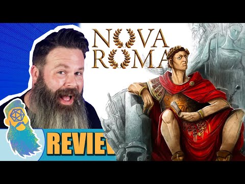 Nova Roma Review - Refreshing Twist On Worker Placement Board Gaming!