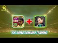 100 Rated Training Of Legendary Romario eFootball 2024 Mobile
