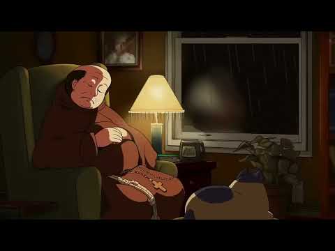 10 hours of relaxing sleep music with rain sounds and gregorian chant Canto Gregoriano