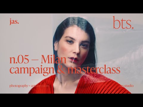 n.05 Milan campaign & masterclass — behind the scenes