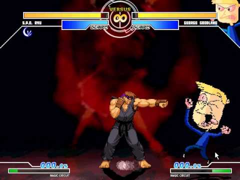 Mugen S.P.O. Ryu (me) vs george goodlake