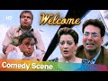 Movie Welcome Comedy Scene of Akshay Kumar - Paresh Rawal - Sanjay Mishra - Nana Patekar