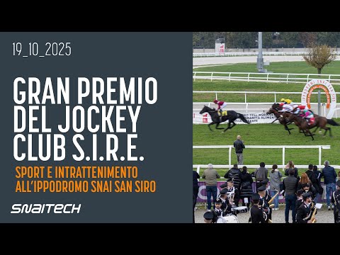 GRAN PREMIO DEL JOCKEY CLUB S.I.R.E. | Ippodromo Snai San Siro | 19 ottobre 2025