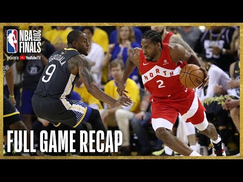 RAPTORS vs WARRIORS | Kawhi Leonard Drops 36 Points in Oracle | NBA Finals Game 4