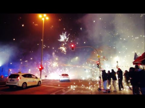 FIREWORK MADNESS & CHAOS in BERLIN 2025 NEW YEAR EVE