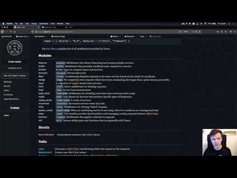 Rust live coding - Tower deep dive