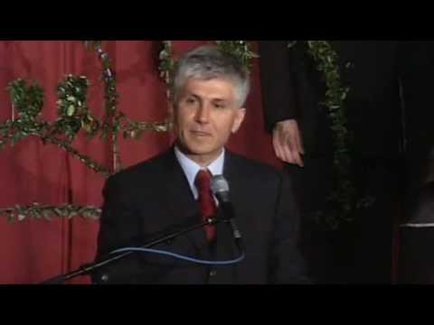 Govor Zorana Đinđića na donatorskoj večeri za izgradnju hrama Svetog Save
