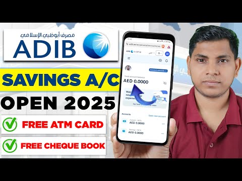 How to Open ADIB Bank Account Online 2025 | Adib Zero Balance Account Opening Online