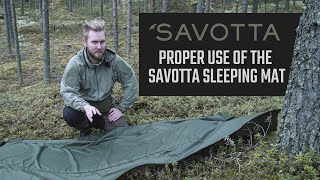 SAVOTTA SLEEPING MAT サヴォッタ スリーピングマット FDF SLEEPING PAD（FDF スリーピングパッド） - Savotta