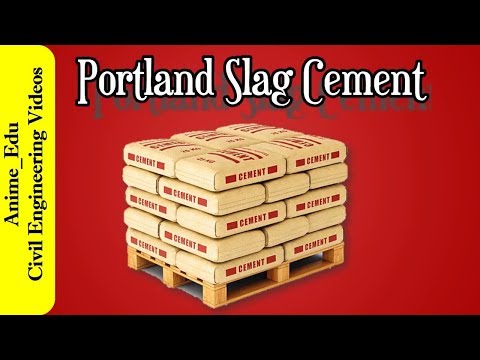 What is portland slag cement