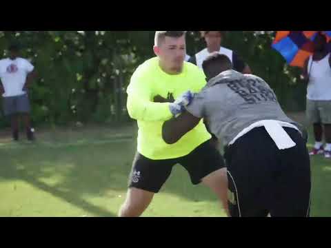 Excel Speed Training Lineman Camp - YouTube
