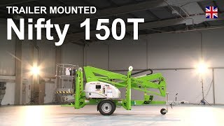 Прицепной коленчатый подъемник Niftylift 150T Прицепной подъемник Niftylift 150T