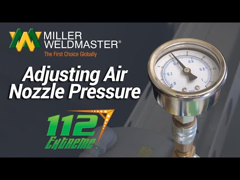 Adjusting The Air Pressure Nozzle
