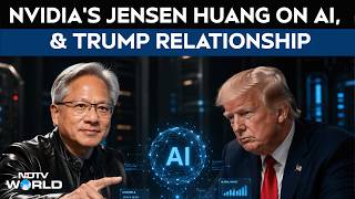 Jensen Huang | NVIDIA's Jensen Huang Talks About AI, Manufacturing & Relationship With Trump