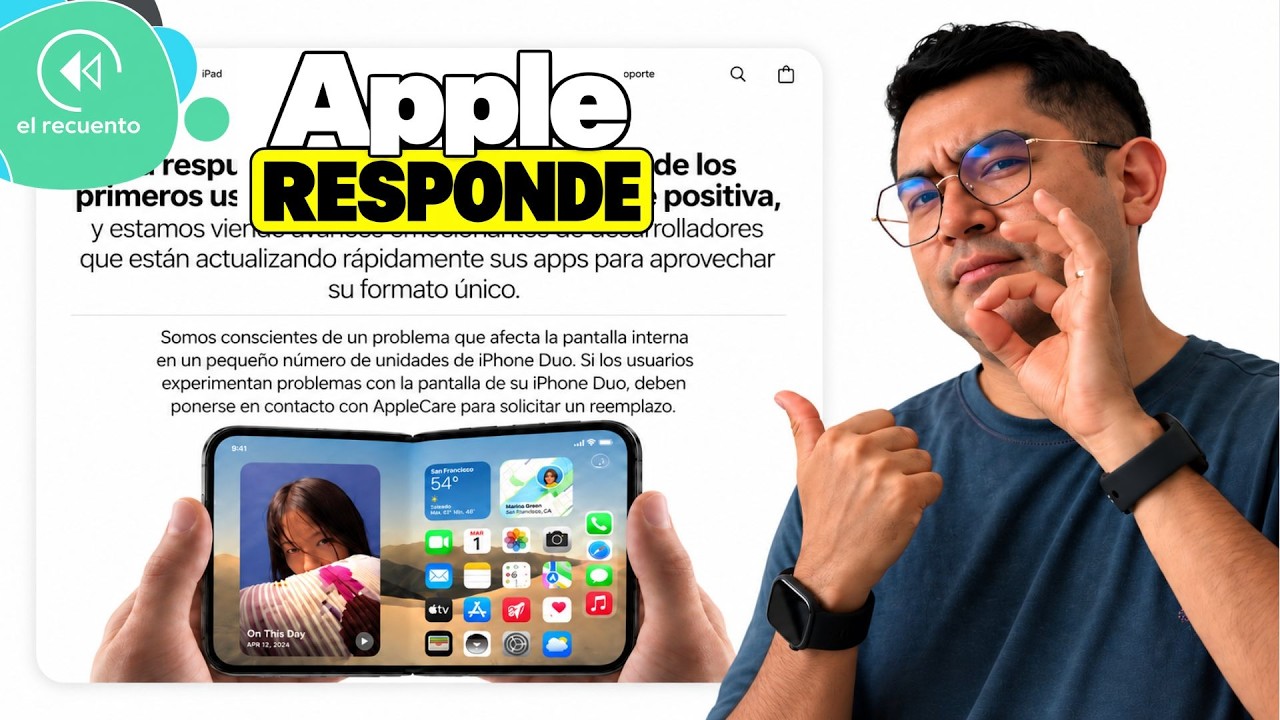 Apple RESPONDE a los problemas del iPhone Duo | El Recuento