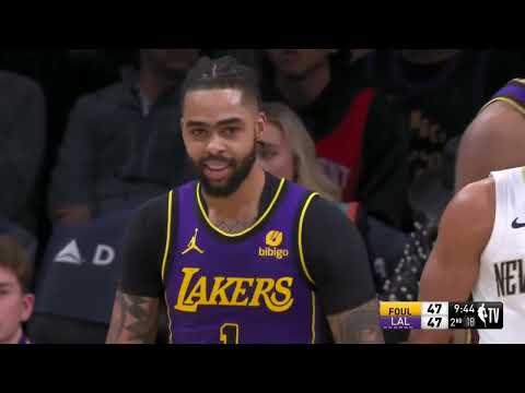 D' Lo in on fire!! Lakers vs Pelicans 30 pts, 2 reb. 5 asst