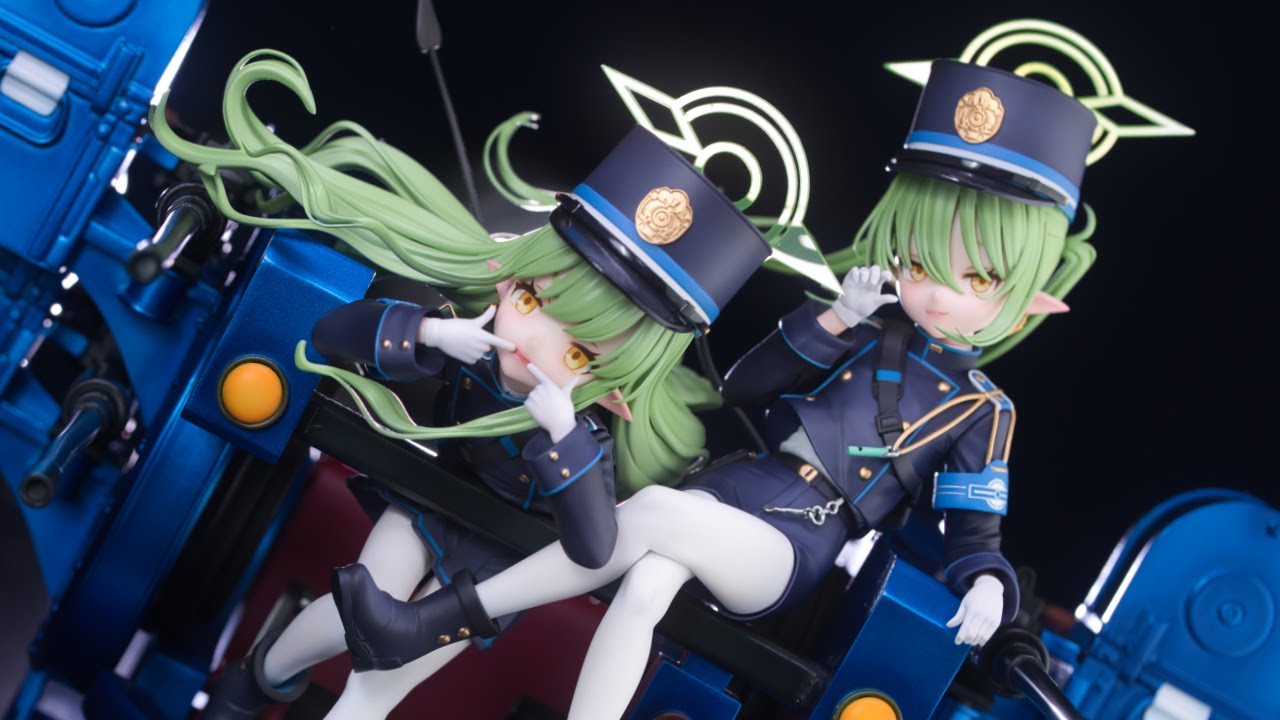 【Blue Archive】橘ヒカリ・橘ノゾミのシュポガキガレージキットを制作したよ