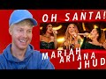 OH SANTA MARIAH CAREY ARIANA GRANDE JENNIFER HUDSON REACTION